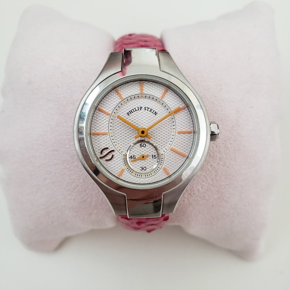 Philips Stein Classic Round Mini Snake Skin Strap Watch - Model 44 - TF0… - Picture 2 of 13